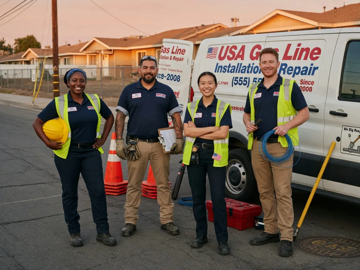 Gas Line Installation company in New Baltimore, MI